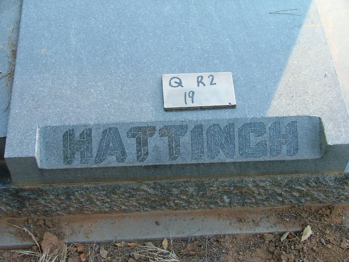 HATTINGH Hester Johanna Maria nee SMIT 1907-1988