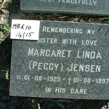 JENSEN Margaret Linda 1923-1997