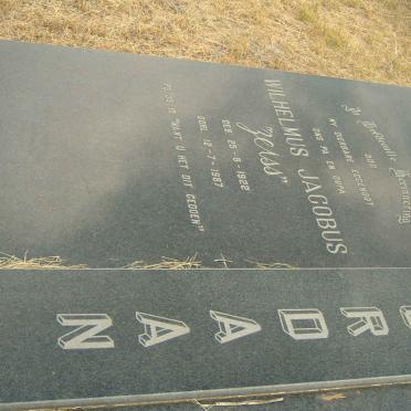 JORDAAN Wilhelmus Jacobus 1922-1987 &amp; Ester SCHOEMAN 1920-1998