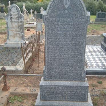 JORDAAN Jacobus Francois 183?- ??? :: DU PLESSIS S.M.