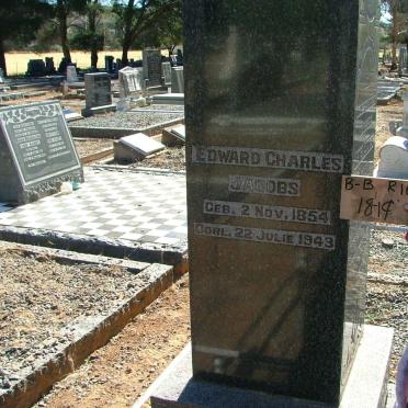 JACOBS Edward Charles 1854-1943 &amp; Agnes Elizabeth THATCHER 1854-1936 :: JACOBS Edward Benjamin 1885-1950  