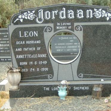 JORDAAN Leon 1949-1991
