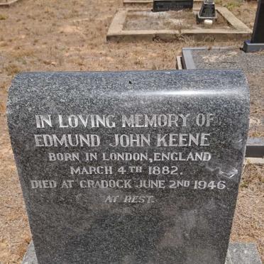 KEENE Edmund John 1882-1946