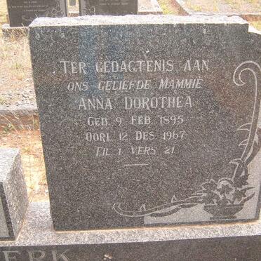 KLERK Frans Johannes, de 1902-1958 &amp; Anna Dorothea 1895-1967