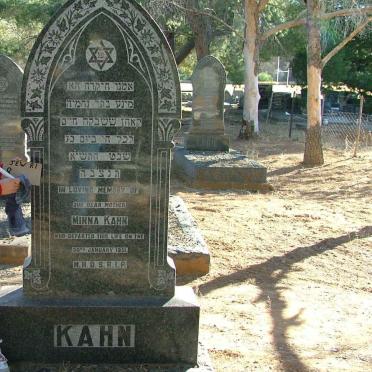 KAHN Minna -1951