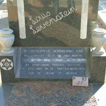 LEVENSTEIN Louis 1956-1972