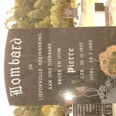 LOMBARD Pierre 1937-1985