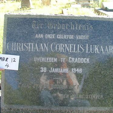 LUKAART Christiaan Cornelis -1948