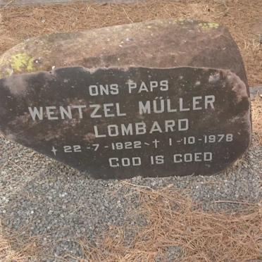 LOMBARD Wentzel Müller 1922-1978