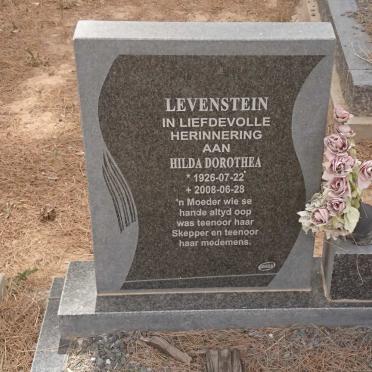 LEVENSTEIN Hilda Dorothea 1926-2008