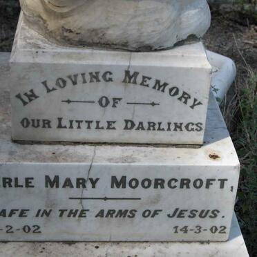 MOORCROFT Merle Mary 1902-1902