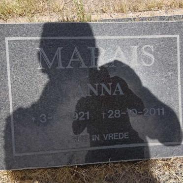 MARAIS Anna 1921-2011