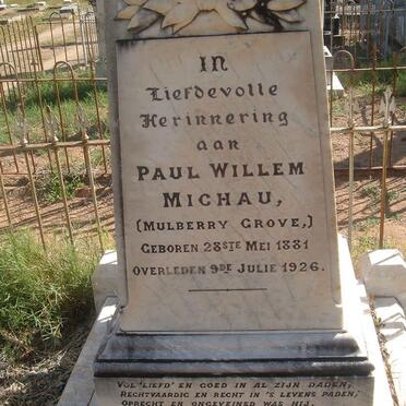 MICHAU Paul Willem 1881-1926