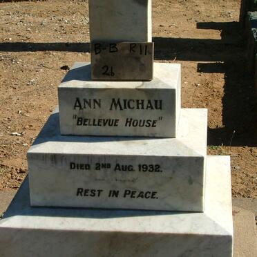 MICHAU Ann -1932