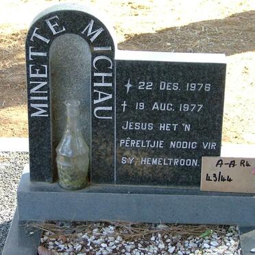 MICHAU Minette 1976-1977