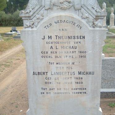 MICHAU Albert Lambertus 1858-1933 &amp; J.M. THEUNISSEN 1860-1915