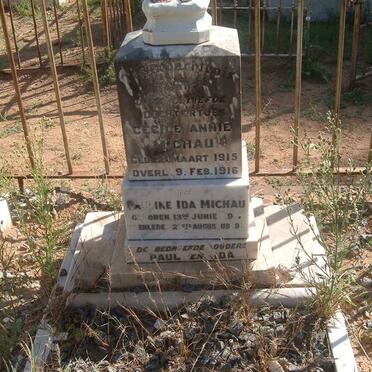 MICHAU Cecile Annie 1915-1916 :: MICHAU Pauline Ida 19??-19??