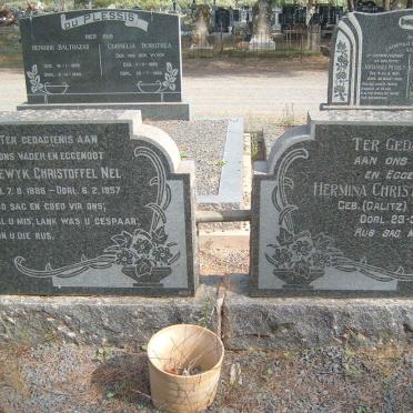NEL Lodewyk Christiaan 1886-1957 &amp; Hermina Christina CALITZ 1889-1960