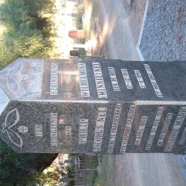 NEL Philip Jacobus 1868-1931 &amp; Susanna Marie MARE 1884-1972 :: NEL Wilhelmina nee DE BEER 1910-1945