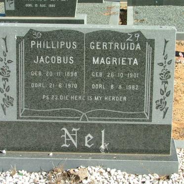 NEL Phillipus Jacobus 1898-1970 &amp; Gertruida Magrieta 1901-1982