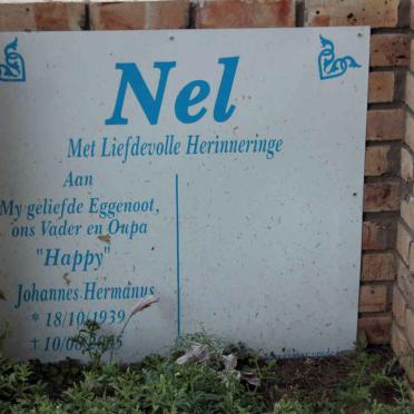 NEL Johannes Hermanus 1939-2005