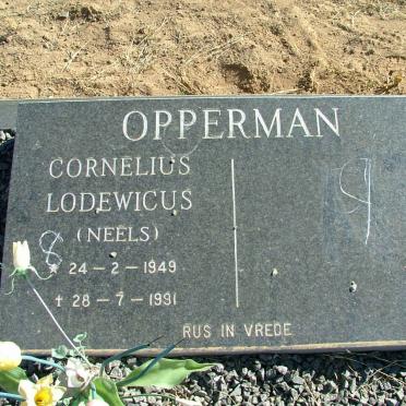 OPPERMAN Cornelius Lodewicus 1949-1991