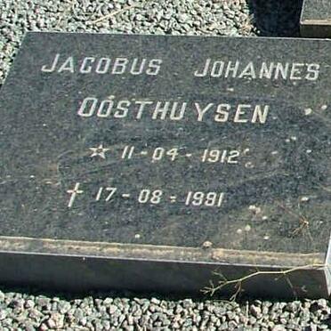 OOSTHUYSEN Jacobus Johannes 1912-1991