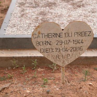 PREEZ Catherine, du 1944-2006