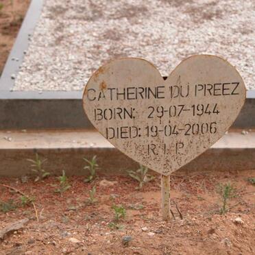 PREEZ Catherine, du 1944-2006