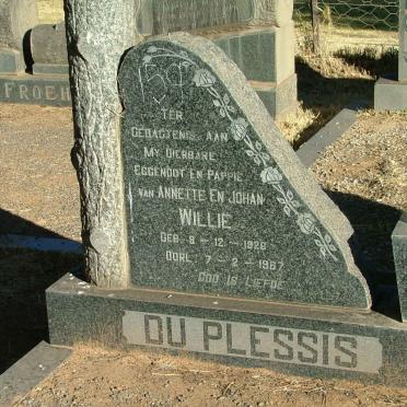PLESSIS Willie, du 1926-1967
