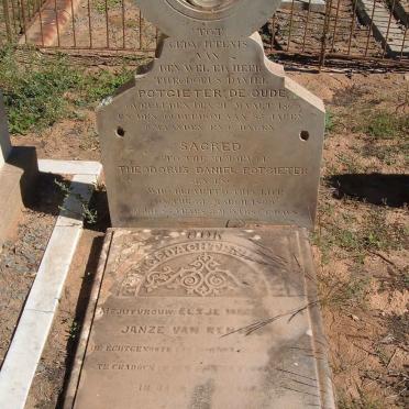 POTGIETER Theodorus Daniel -1869 :: JANZE VAN RENSBURG Elsje M???