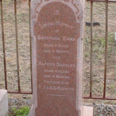 ROBERTS Gertrude Emma :: ROBERTS Alfred Scanlen