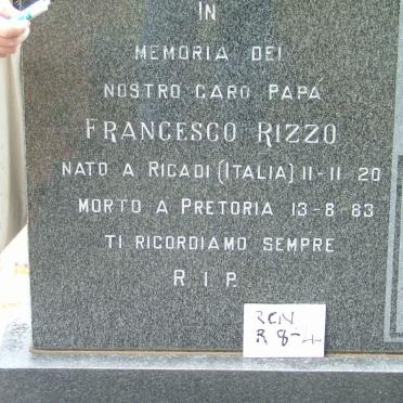 RIZZO Francesco 1920-1983