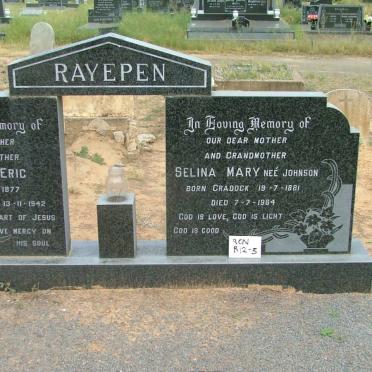 RAYEPEN Charles Eric 1877-1942 &amp; Selina Mary JOHNSON 1881-1964