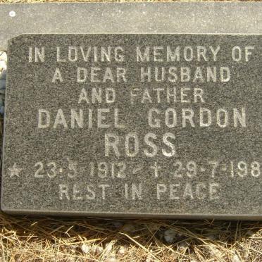 ROSS Daniel Gordon 1912-1984