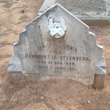 STEENBERG Hendrietta 1889-1911