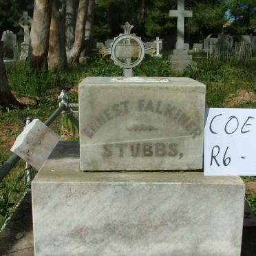 STUBBS  Ernest Falkiner 1868-1895
