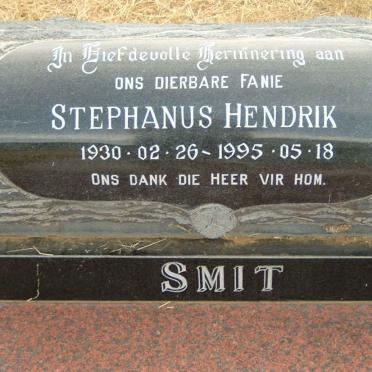 SMIT Stephanus Hendrik 1930-1995