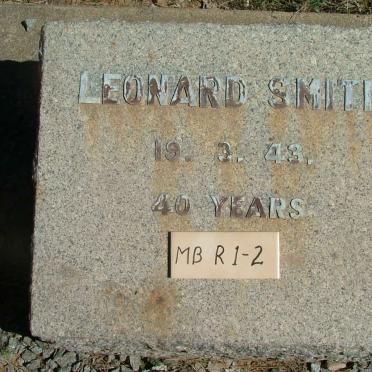 SMITH Leonard -1943 