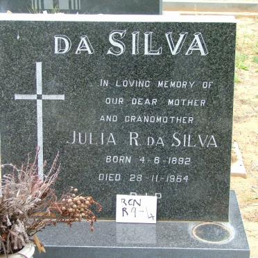 SILVA Julia R., da 1892-1964