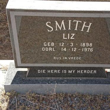 SMITH Liz 1898-1976