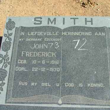 SMITH John Frederick 1916-1970