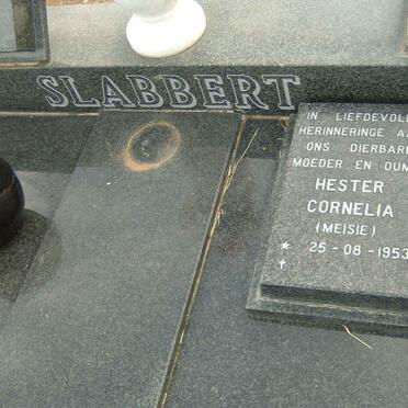 SLABBERT Izak Jacob 1943-1996 &amp; Hester Cornelia 1953- :: SLABBERT Stephanus Johannes Fanie 1972-1987