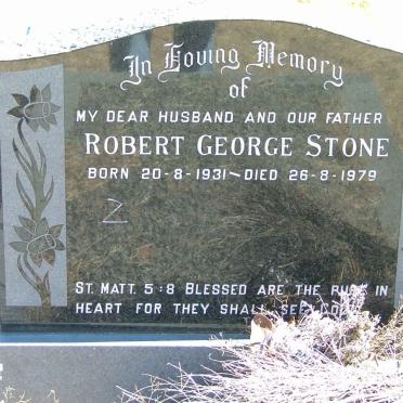 STONE Robert George 1931-1979