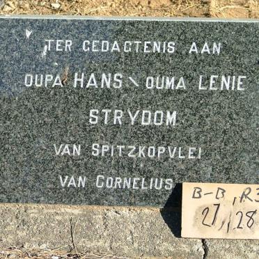 STRYDOM Hans &amp; Lenie