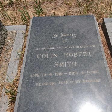 SMITH Colin Robert 1931-1981