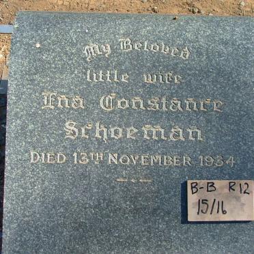 SCHOEMAN Ina Constance -1934