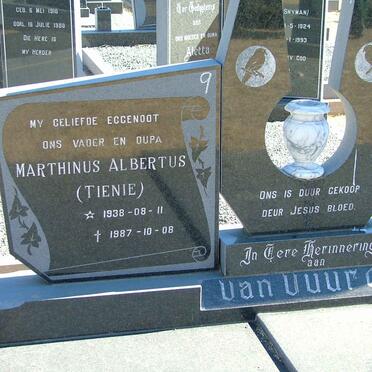 VUUREN Marthinus Albertus, van 1911-2008