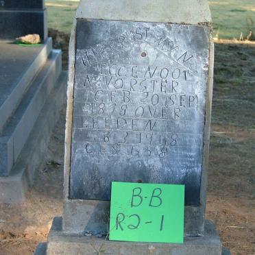 VORSTER A. 1878-1948