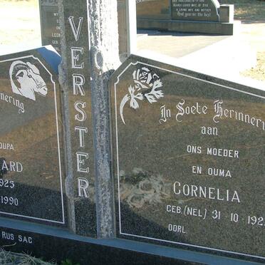 VERSTER Hans Lombard 1925-1990 &amp; Cornelia NEL 1922-